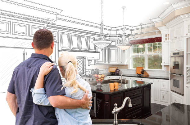 Professional Cabinet Installation technician working in West River, MD